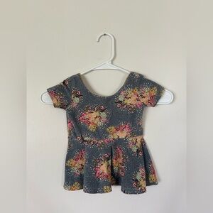 Monkey & Toad Top Small Canadian Shop Floral 3T